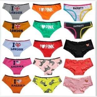 New Product Free Shipping Pure Cotton Sexy Women Panties 10Pcs/Lot Ladies Underwear Many Designs For Option