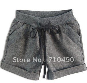 New qiu dong female trousers leisure tide loose edge knickers leisure trousers boots