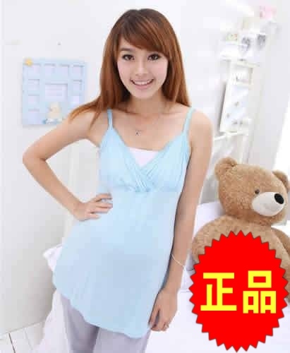 New Sale Maternity clothing cool all-match small vest maternity top 2a0297