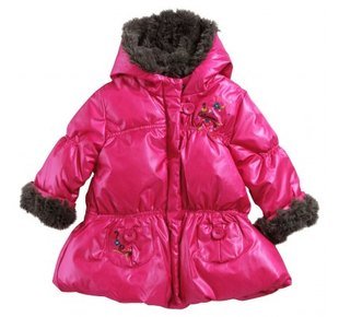 New sale to the French big CATIMINI children's clothing exquisite embroidery cotton-padded jacket children quilted jacket