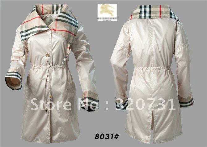 New Sales Spring/Autumn Long Double Breasted Trench Coat For Women /Lady Casual Trench Brand New #8108 Free Shipping