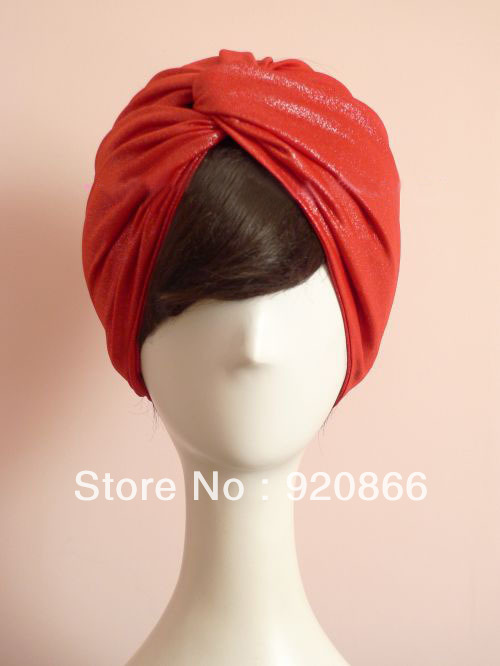 New shopping to promote Hot sell solid multi-way special headband turban hats cheap caps