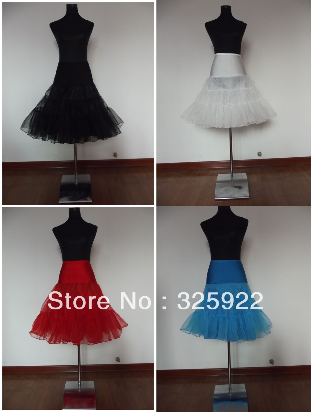 New short  Common size 2 Layers 62cm Long Hoopless Women Underskirt Slip Dance Petticoat Tutu Plus Size