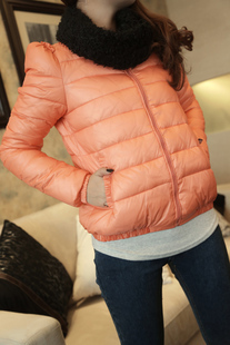 New soft female cotton jacket, warm short Snow Wear