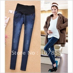 NEW Spring and Autumn Fashion Casual trousers Maternity jeans Pregnant women Jeans maternity Clothes #RYW02