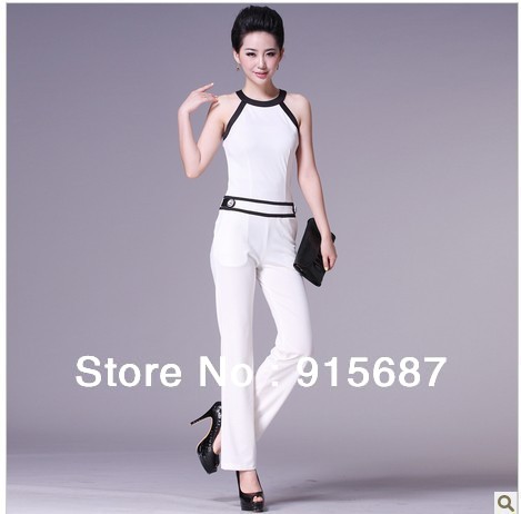 New Spring and autumn style Fashion Slim thin jumpsuit pants coveralls Jumpsuit for ladies both causal and dress