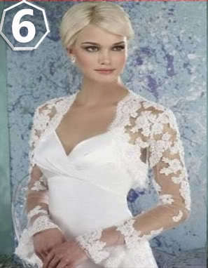 New Sryle Wedding Bridal Bolero/shrug Jacket