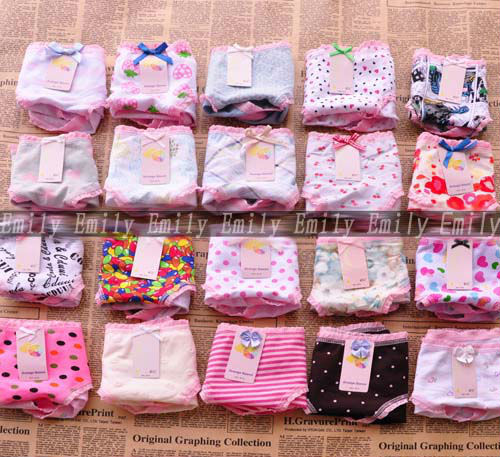 NEW style 12PCS Women's underwear Various Cartoon pattern Lingerie Briefs & Color random