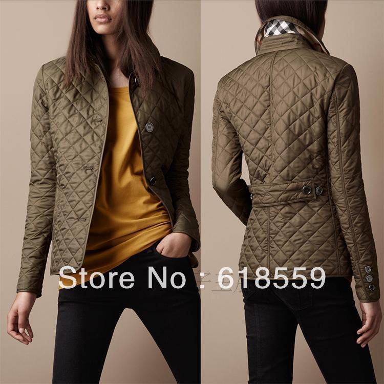 New Style,  2013 Women Fashion  High Quality  Cotton Coat Jacket Fre Shipping