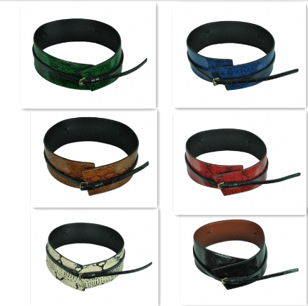 New Style Faux Leather Serpentine Belt for Women PJ052 Wholesale & Retail Free Shipping