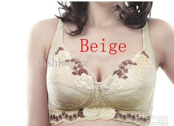 New style Full cup gather no rims the thin section bra adjustable four rows hasp bra #4810