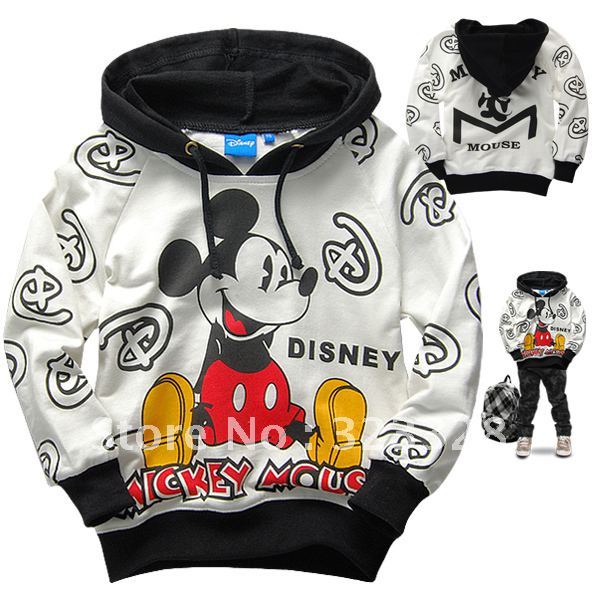 New style ,high quality The autumn of 2012 explosion Mickey printing Terry sweater hoody,children coat ,children outwear