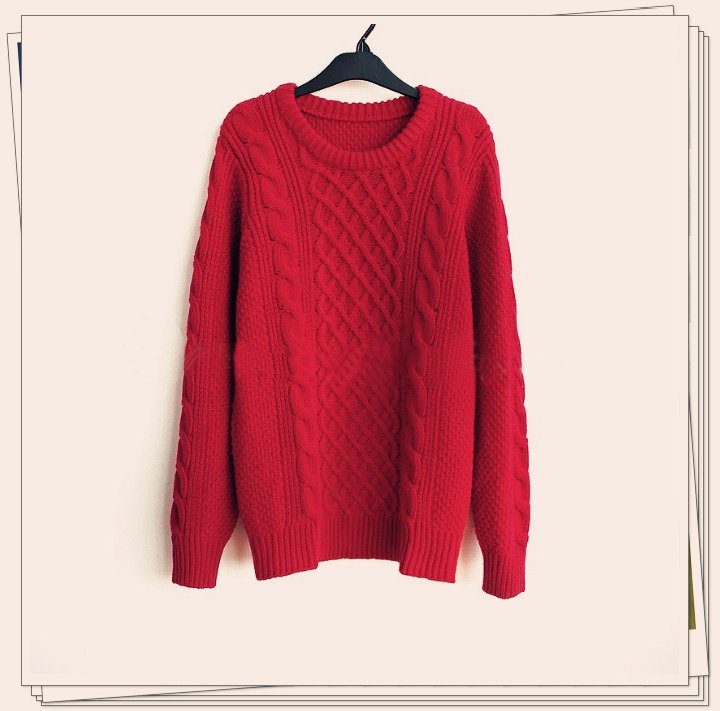 New style women woollen sweater Modern Vintage Knitwear Timeless Design lady o-neck wool sweater