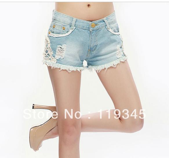 New summer han tide female hole bud silk bull-puncher knickers is fashion