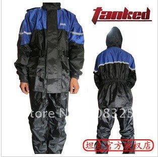 New tanks raincoat motorcycle raincoat suit Tanked Racing leisure sports edition