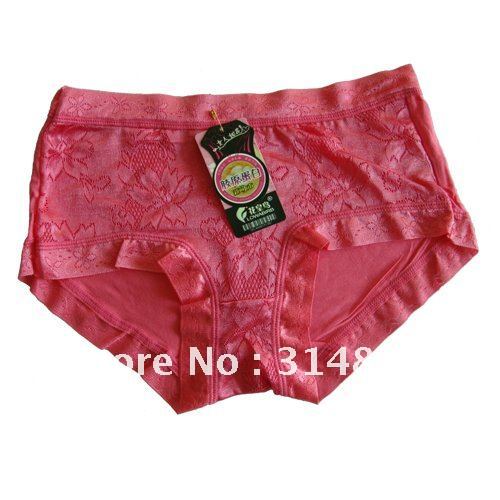 New wholesale!!! Free Shipping! 2012 Ladies' nice modal underpants, breathable, embroidery, 12pcs/lot
