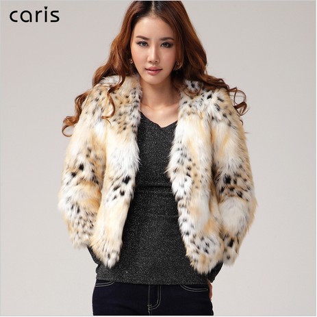 New Winter  in the Korean version of women's Faux Fur short coat