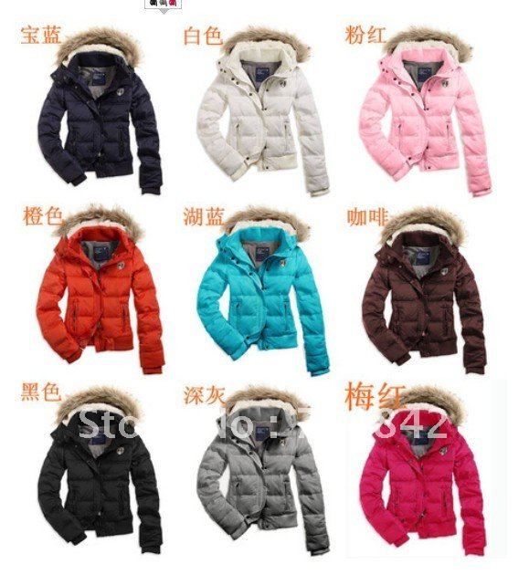 New Winter Jackets Women Fashion Lady Down Jacket Winter Clothes Brand Down Coat 9 Colors warm Jacket S/M/L Free Shipping SWS201