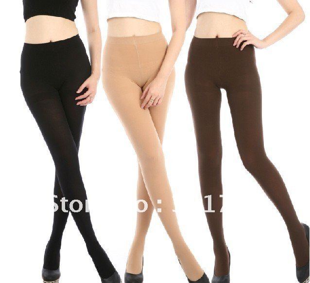 NEW Woman's 120D complanate velvet tights OL stockings spring & autum pantyhse leggings 4 colours 6688
