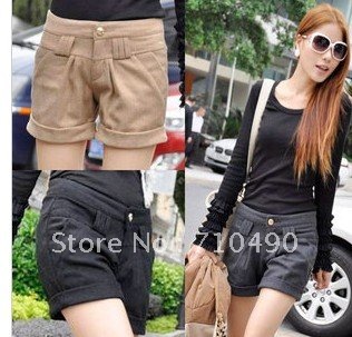 New women's han edition joker female trousers fashion and easy hair intimate shorts boots pants