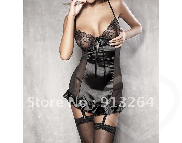 New Women Sexy Strapless Bustier Mini Dress Clubwear Corset Lingerie Sexy Underwearpping 8133b