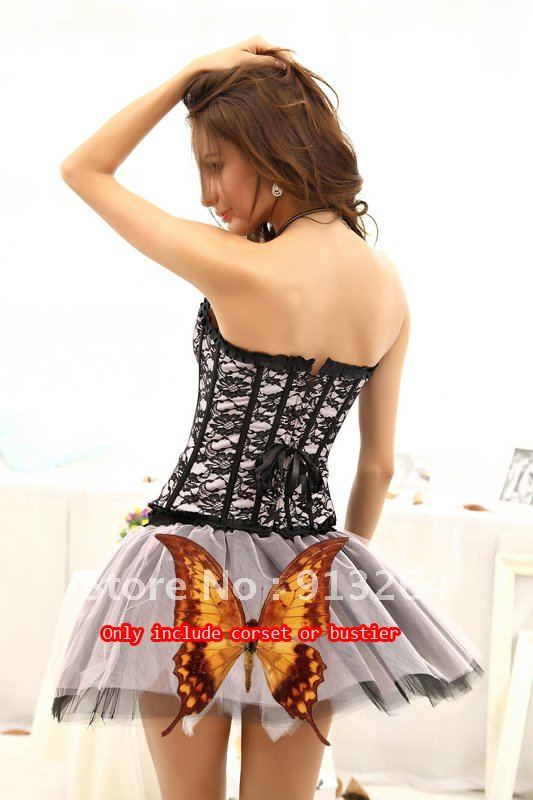 New Women Sexy Strapless Bustier Mini Dress Clubwear Corset Lingerie Sexy Underwearpping 861