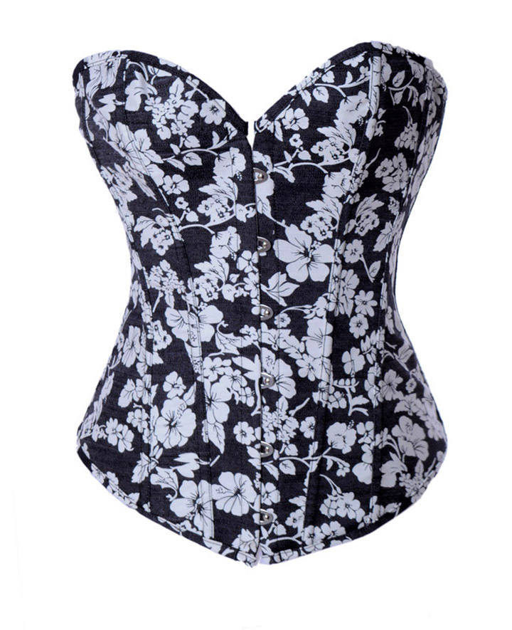New Women shaper Fashion Style Corset- Overbust Sexy Lingerie colorful 3273