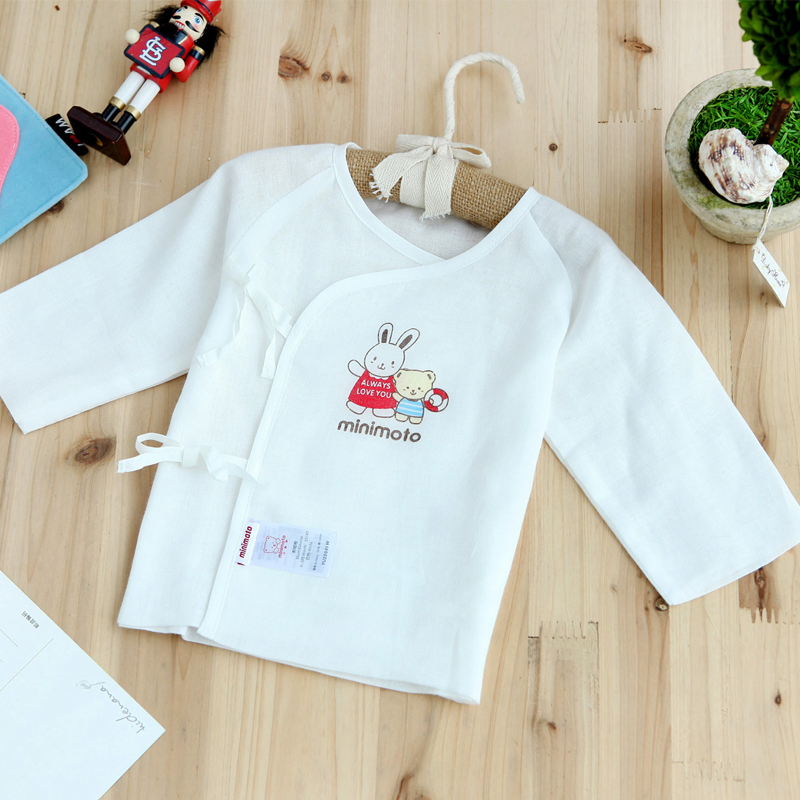 Newborn baby supplies minimoto rabbit carbasus 40 100% cotton shortie robe underwear