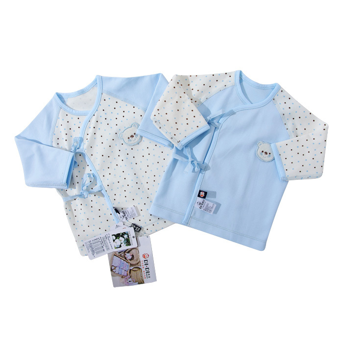 Newborn baby underwear 100% cotton newborn sleepwear baby autumn and winter sleepwear 2
