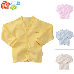 Newborn clothes 100% cotton autumn and winter 100% cotton sleepwear top 077