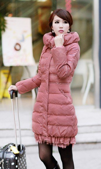 Newest Style Jacket women's-90% white duck down coat for women- Slim Fit down jacket For Cold Winter Free Shipping