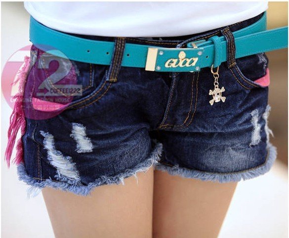 Newest women's blue denim shorts, free shipping,women casual shorts ,denim shorts,S M L  accept drop-shipping 306-579