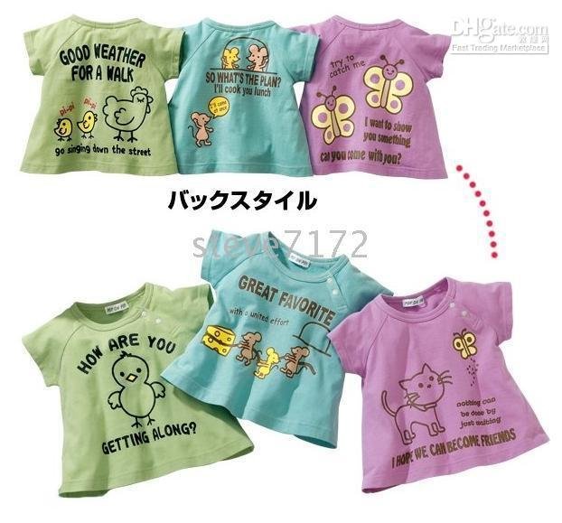 Nissen T-shirt Baby T-shirts Tank top Tops tshirts girls' t-shirts Blouses Children's T-shirts CL200