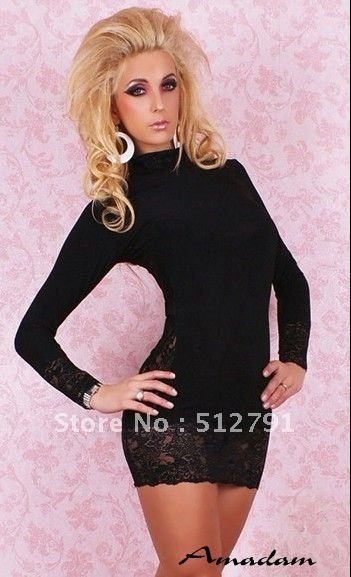 nl018/Free shipping! Women Lace dress,High waist,Fashion mini dress,Sexy costume Club Wear,High quality