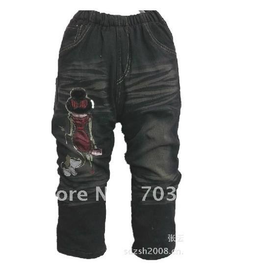 NO.DH03 Fashion and new style kids Jean pants for children low price free shipping