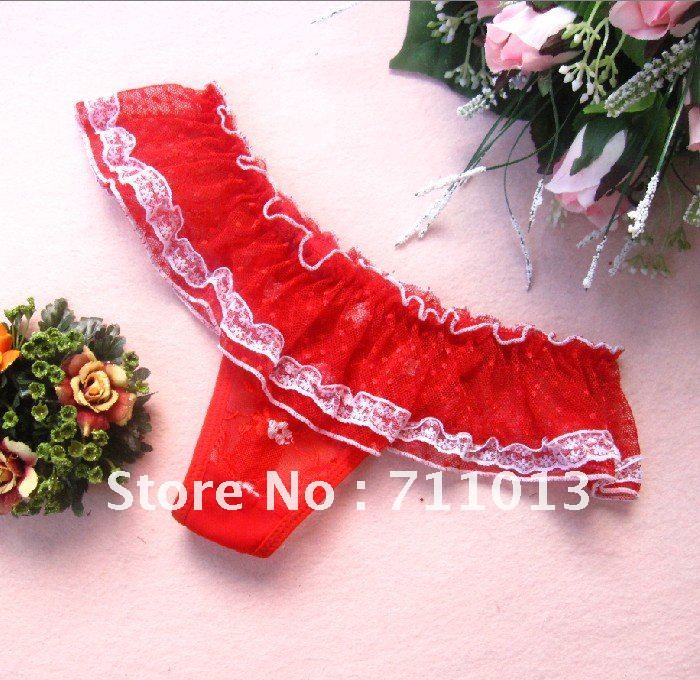 No moq requirements, cheaper price, big red hot panty,lady pants,lady panty P1001