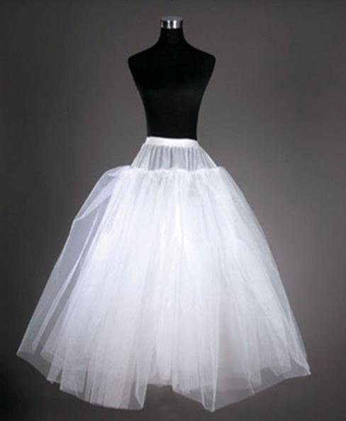 No Ring Wedding Quinceanera Dress Petticoat Crinoline