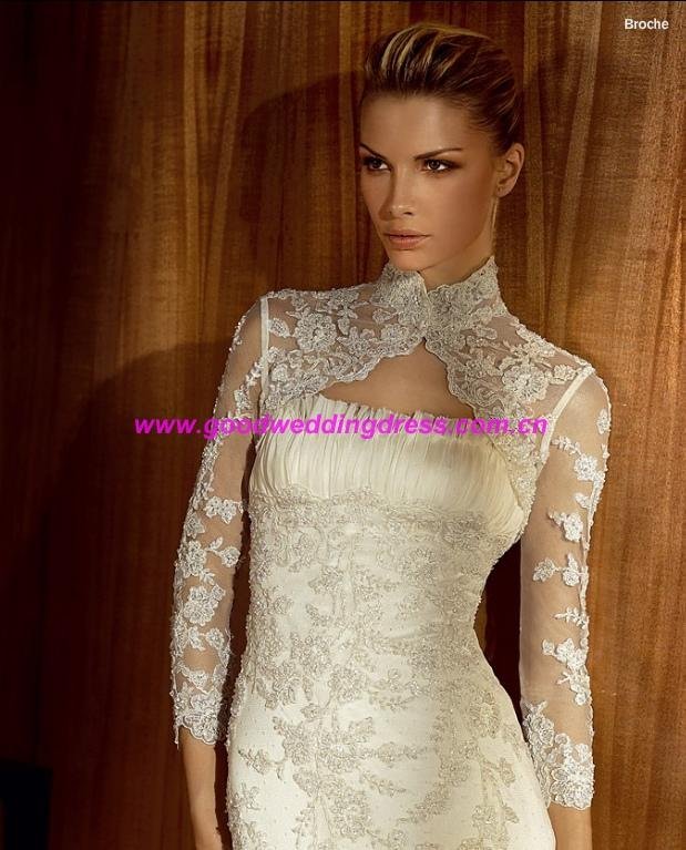 No Risk Shopping 2012 Wholesale Fashion Noble Lace Bridal Jacket