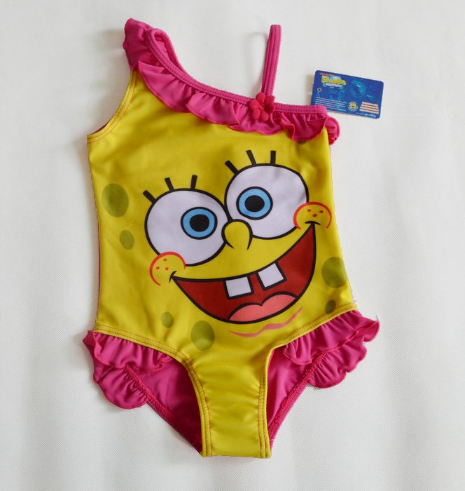 NO284 wholesale  Free shipping girls bathing suit baby's swimwear in 5sizes