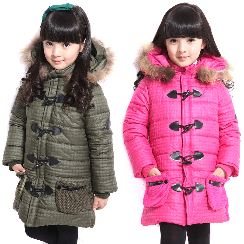 Noble clothing female child winter thickening thermal child 2012 baby cotton-padded jacket wadded jacket cotton-padded jacket