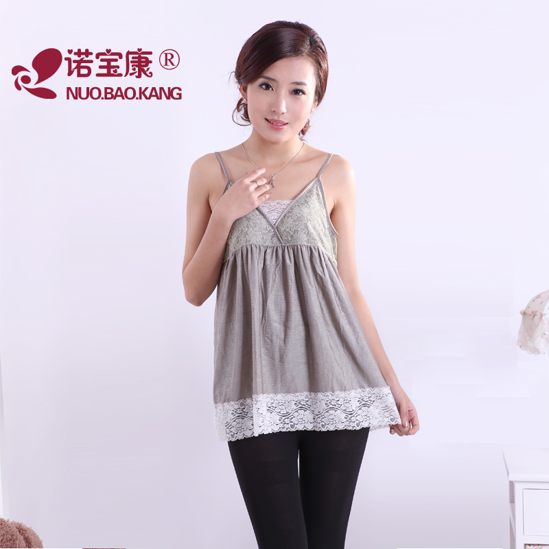 Noble radiation-resistant maternity clothing silver fiber radiation-resistant spaghetti strap anti radiation maternity clothing