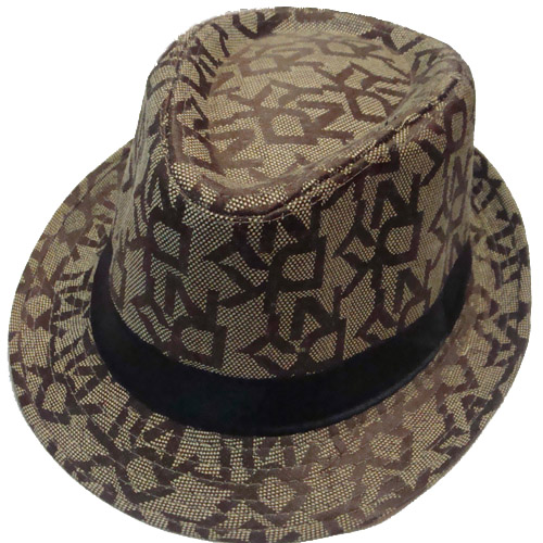Non-mainstream letter fedoras fashion women's fashion hat flat along the cap b11065