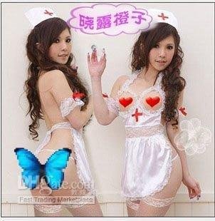 nurse good quality FREE SHIPPING Losing money selling little nurse sexy lingerie sexy dew lacteal