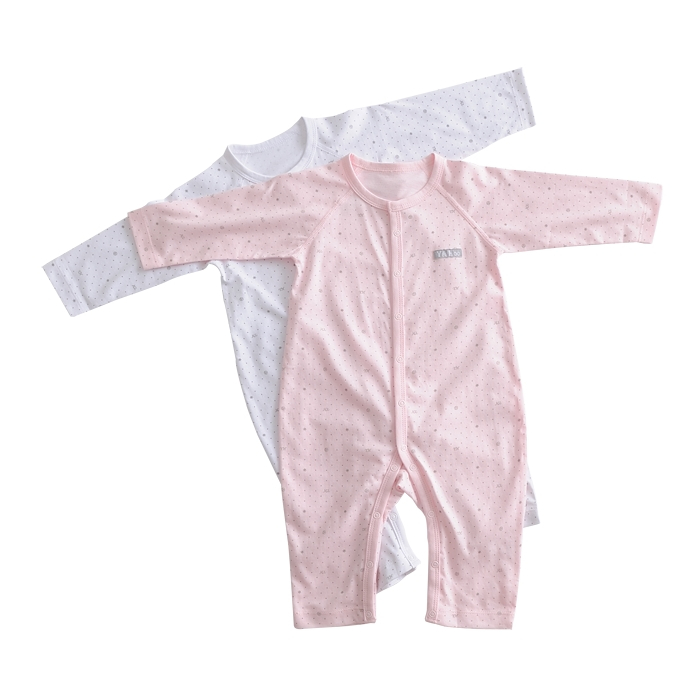 Ny550-280-2 double-breasted romper 100% cotton baby underwear 2