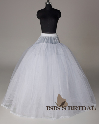 Nylon Ball Gown Full Gown 4 Tier Floor-length Slip Style/ Wedding Petticoats Free Shipping