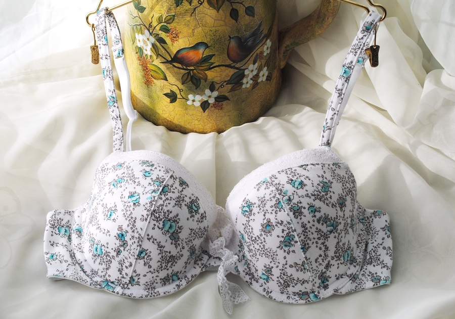 O inge ie padded cotton comfortable bra 75c 80b