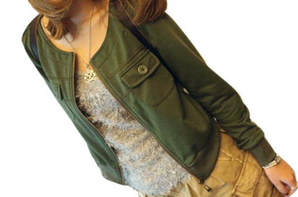 O-neck jackets ,,Women 's Outwears , Spring and Autumn short coats , Price -cutting , Free shipping ,J037
