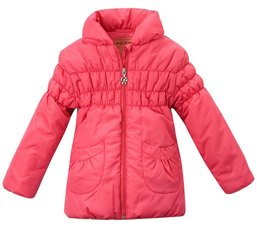 OK Freeshipping Autumn winter Red Children Child girl Kids baby coat long jacket outwear top baby clothing PDDS13P28