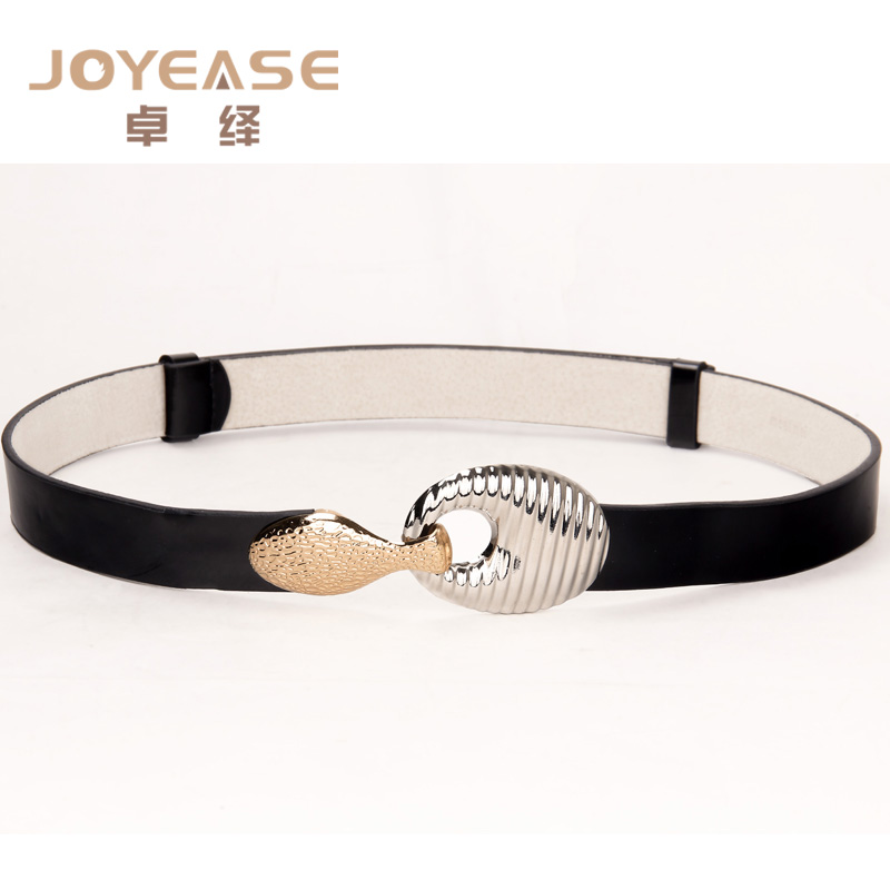 Ol fashion all-match cowhide belt women's genuine leather belt all-match candy color