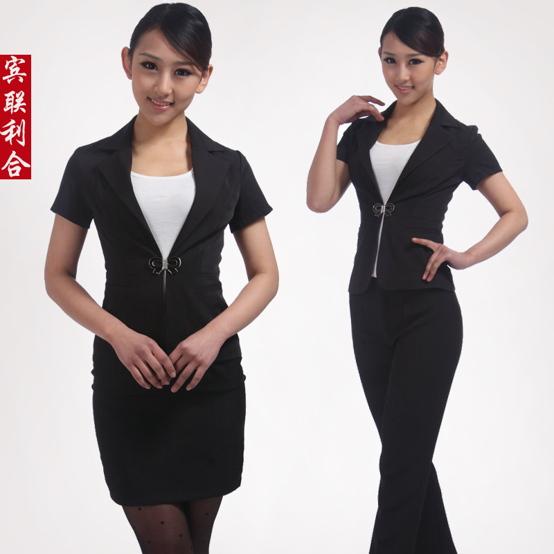 Ol women's work wear formal set skirt taoku 2 piece set uniform female x299